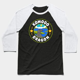 Komodo Dragon Baseball T-Shirt